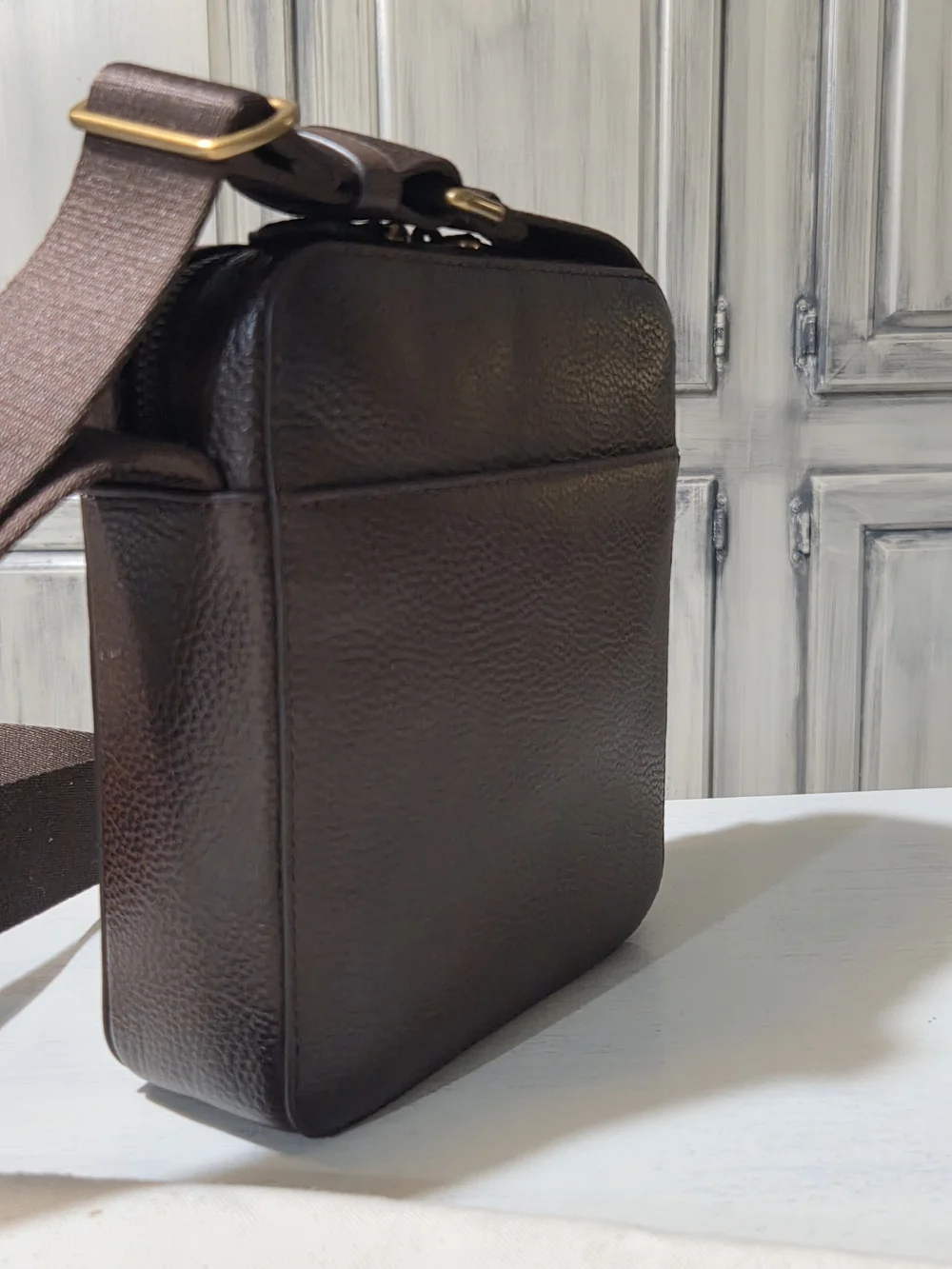Polo Ralph Lauren Brown Leather Bag